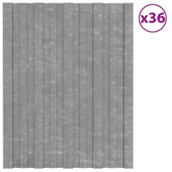 36 db ezüstszínű horganyzott acél tetőpanel 60 x 45 cm