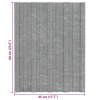 Tetőpanel 36 pcs ezüst 60 x 45 cm horganyzott acél
