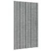 Tetőpanel 12 pcs ezüst 80 x 45 cm horganyzott acél