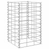 3 db vas gabion magaságyás 30 x 30 x 50 cm