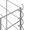 3 db vas gabion magaságyás 30 x 30 x 50 cm