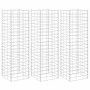 3 db vas gabion magaságyás 30 x 30 x 100 cm