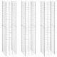 3 db vas gabion magaságyás 30 x 30 x 150 cm