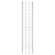 3 db vas gabion magaságyás 30 x 30 x 150 cm