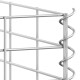 3 db vas gabion magaságyás 30 x 30 x 150 cm