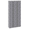 3 db vas gabion magaságyás 30 x 30 x 150 cm