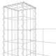 u-alakú vas gabionkosár 2 oszloppal 140 x 20 x 200 cm u-alakú vas gabionkosár 2 oszloppal 140 x 20 x 200 cm
