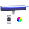 Akril vízeséskifolyó rgb led-ekkel 45 cm