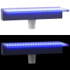 Akril vízeséskifolyó rgb led-ekkel 45 cm