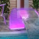 Akril medenceszökőkút rgb led-ekkel 50 cm Akril medenceszökőkút rgb led-ekkel 50 cm