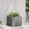 Kőszürke kerti pp magaságyás 43 x 43 x 35 cm