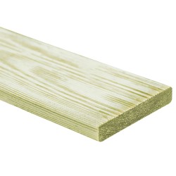 12 db impregnált fenyőfa padlódeszka 1,44 m² 1 m