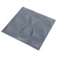12 darab gyémánt szürke 3d fali panel 50 x 50 cm 3 m² 12 darab gyémánt szürke 3d fali panel 50 x 50 cm 3 m²