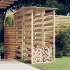 2 db impregnált fenyőfa pergola tetővel 100 x 90 x 200 cm