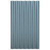 36 db szürke horganyzott acél tetőpanel 60x36 cm