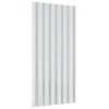 12 db szürke horganyzott acél tetőpanel 80x36 cm