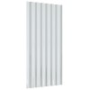 36 db szürke horganyzott acél tetőpanel 80x36 cm