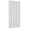 36 db antracitszürke horganyzott acél tetőpanel 80x36 cm
