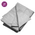 Szürke hdpe takaróponyva 180 g/m² 3 x 6 m