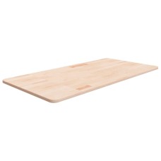 Kezeletlen tömör fa fürdőszobai pult 100x50x1,5cm
