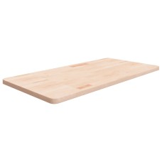 Kezeletlen tömör fa fürdőszobai pult 100x50x2,5 cm