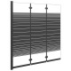 3 paneles fekete esg összecsukható zuhanyparaván 130 x 130 cm 3 paneles fekete esg összecsukható zuhanyparaván 130 x 130 cm