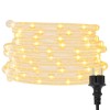 Pvc fényfüzér 1200 meleg fehér led-del 50 m
