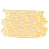 Pvc fényfüzér 1200 meleg fehér led-del 50 m