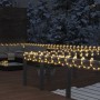 Pvc fényfüzér 1200 meleg fehér led-del 50 m