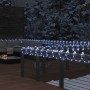 Pvc fényfüzér 1200 hideg fehér led-del 50 m