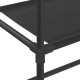 2 szintes fekete vas wc feletti tárolóállvány 53,5x28x143 cm 2 szintes fekete vas wc feletti tárolóállvány 53,5x28x143 cm