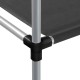 2 szintes fekete mosógép feletti tárolóállvány 87x55x90,5 cm 2 szintes fekete mosógép feletti tárolóállvány 87x55x90,5 cm
