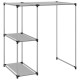 2 szintes szürke mosógép feletti tárolóállvány 87x55x90,5 cm 2 szintes szürke mosógép feletti tárolóállvány 87x55x90,5 cm
