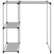 2 szintes szürke mosógép feletti tárolóállvány 87x55x90,5 cm 2 szintes szürke mosógép feletti tárolóállvány 87x55x90,5 cm