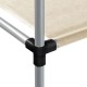 2 szintes krémszínű mosógép feletti tárolóállvány 87x55x90,5 cm 2 szintes krémszínű mosógép feletti tárolóállvány 87x55x90,5 cm