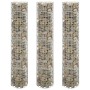 3 db kör alakú horganyzott acél gabion magaságyás ø30 x 150 cm