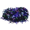 Színes pasztell fényű pvc led-füzér 400 led-del 40 m