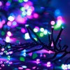 Színes pasztell fényű fürtös pvc led-szalag 2000 led-del