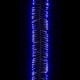 Kék fényű fürtös pvc led-szalag 3000 led-del 23 m