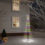 Színes fényű karácsonyfa tüskével 108 led-del 180 cm