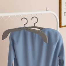 10 db szürke kihúzható vállfa