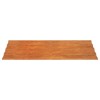 12 db rozsda színű corten acél tetőpanel 60 x 44 cm