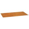 12 db rozsda színű corten acél tetőpanel 80 x 44 cm