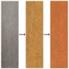 12 db rozsda színű corten acél tetőpanel 80 x 44 cm