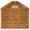 Corten acél kerti magaságyás 960x50x36 cm
