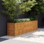Corten acél kerti magaságyás 291 x 50 x 69 cm