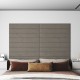 12 db világosszürke bársony fali panel 90x15 cm 1,62 m² 12 db világosszürke bársony fali panel 90x15 cm 1,62 m²