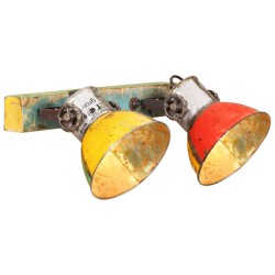 Többszínű ipari falilámpa 45 x 25 cm e27