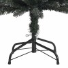 Zöld pvc vékony műkarácsonyfa állvánnyal 150 cm