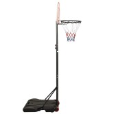 Fehér polietilén kosárlabda állvány 216-250 cm Fehér polietilén kosárlabda állvány 216-250 cm